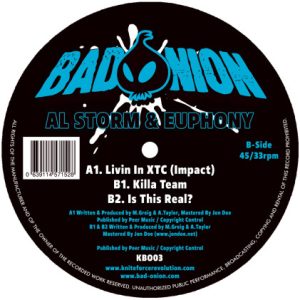 KBO03 - Al Storm & Euphony - Livin' In XTC (12" Vinyl + Digital)